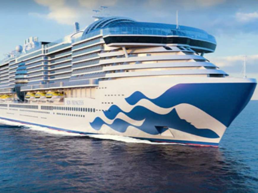 Fincantieri consegna la Sun Princess, la nave più grande costruita in Italia