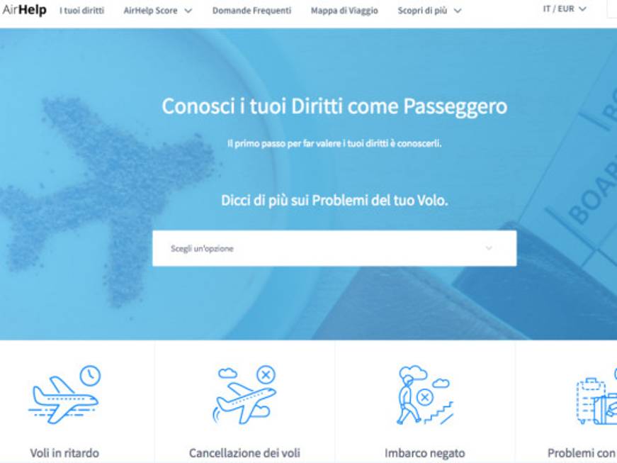 Rimborsi aerei: AirHelp crea Lara, l'avvocato virtuale