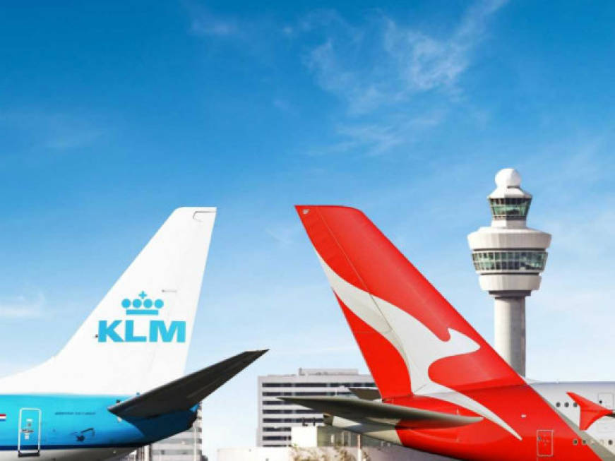 Nuovo accordo di codeshare fra Klm e Qantas