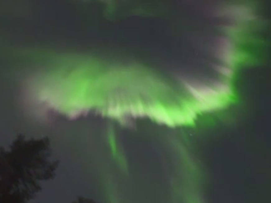Aurora boreale: spettacolare video dalla Lapponia