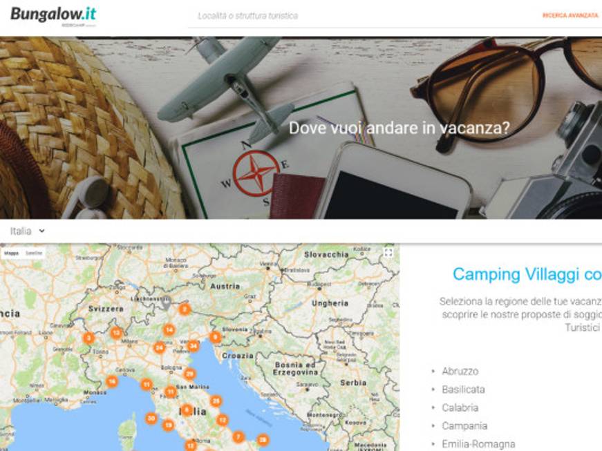 Campeggi e villaggi online: Bungalow.it si prepara a sbarcare in Spagna e Austria