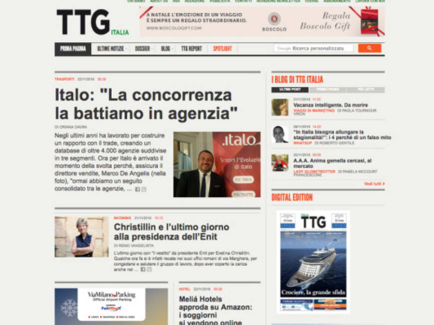 Record: 10 milioni di pagine vistesull’agenzia stampa ttgitalia.com