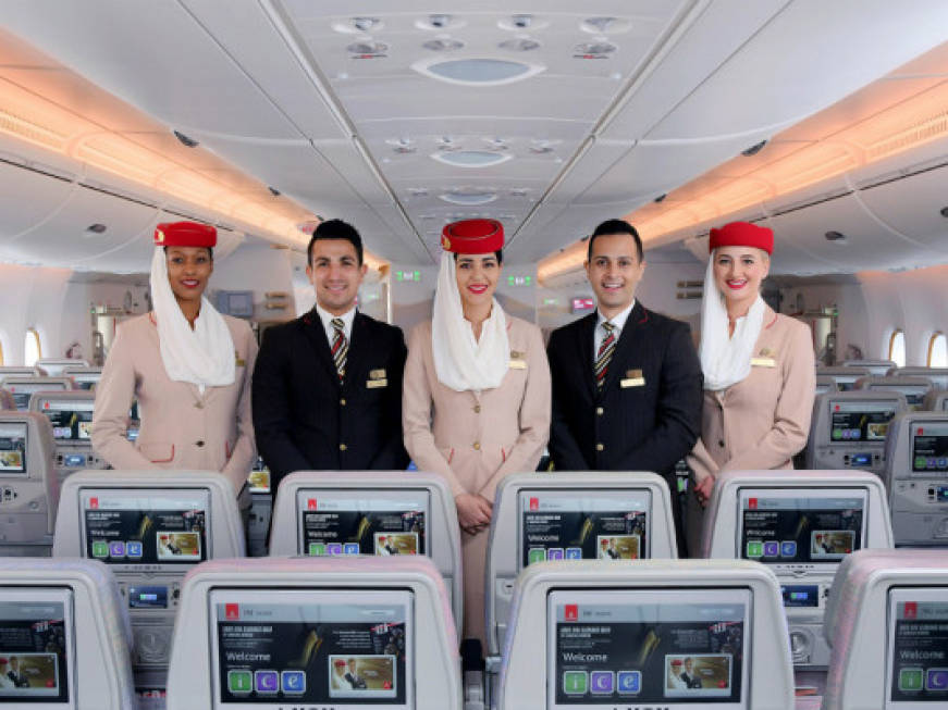 Emirates in tour con il recruiting in 30 città del mondo Due giornate a Roma