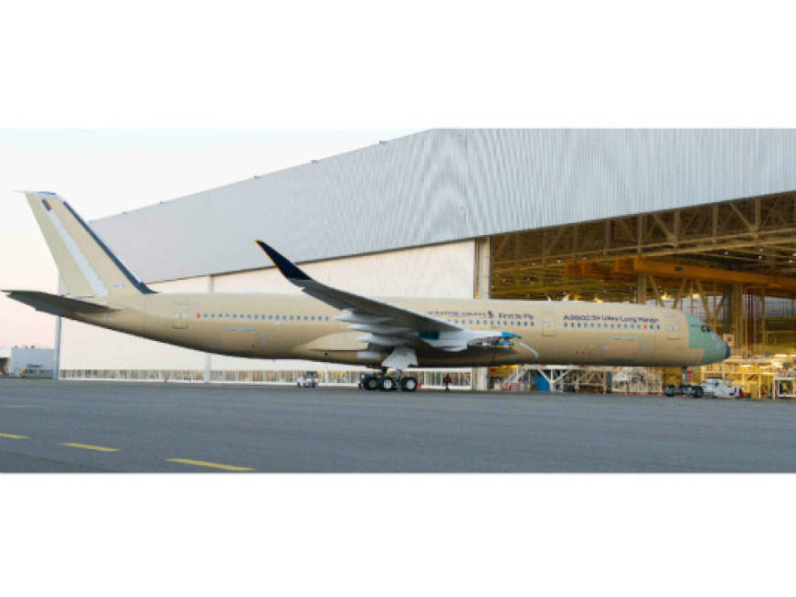 A350 Xwb Ultra Long Range pronto per il volo più lungo del mondo con Sia