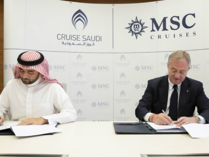 Msc Crociere e Cruise Saudi lanciano le crociere nel Mar Rosso