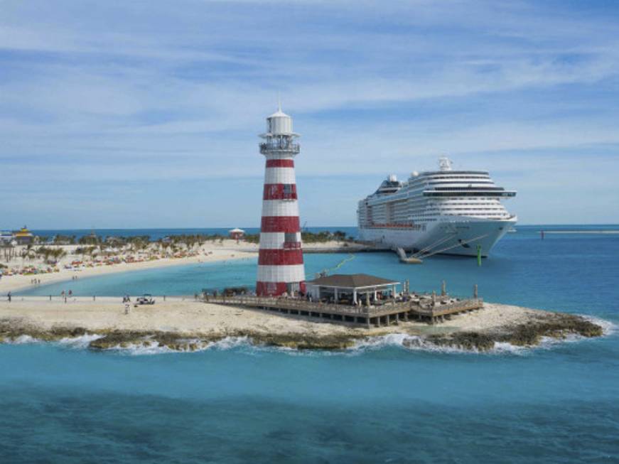 Msc a quota 11 navi operative: Divina salpata da Port Canaveral in direzione Ocean Cay