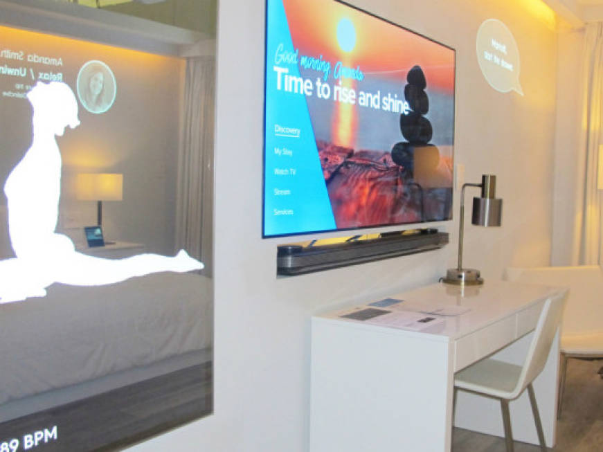 Interattiva e intelligente, Marriott progetta la camera del futuro con l'Internet delle cose