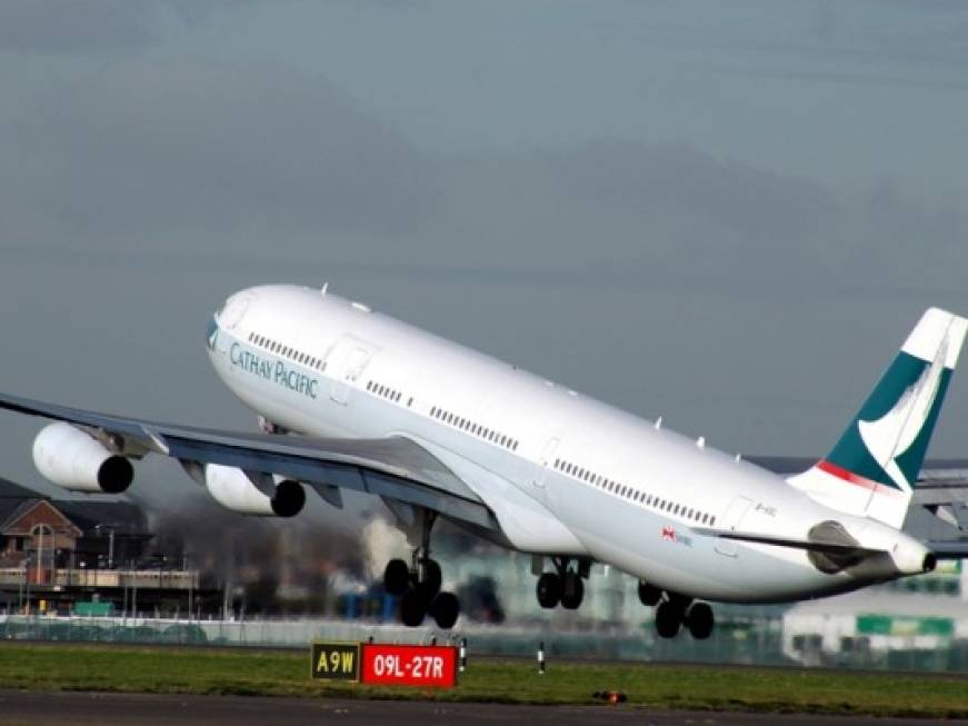 Cathay Pacific, passeggeri in aumento nel mese di marzo