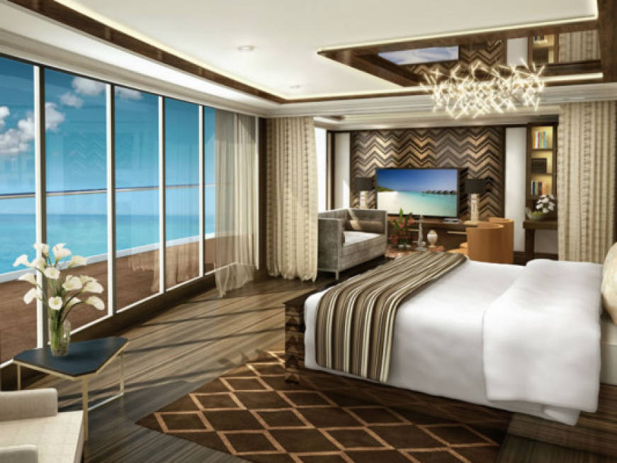La suite più grande al mondo sarà a bordo della Seven Seas Splendor