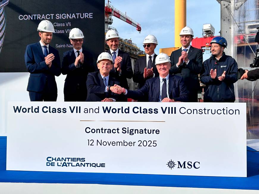 Msc Crociere annuncia maxi ordine da 3,5 miliardi per due nuove navi della World Class