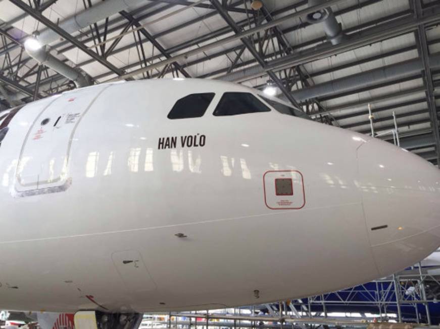 Volotea amplia la flotta con Han Volo, il primo A319 da 150 posti