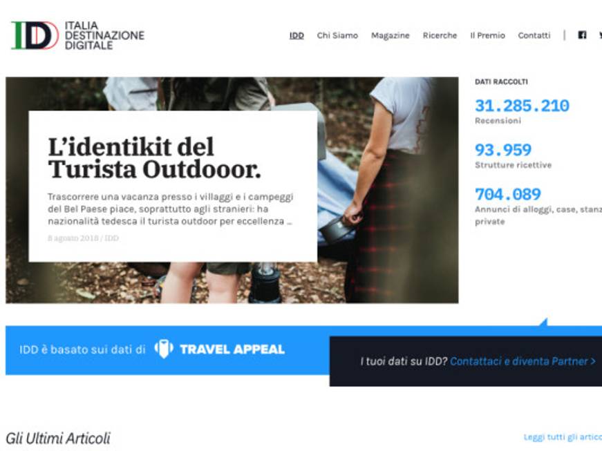 Travel Appeal crea Destinazione Digitale.it, osservatorio permanente sul turismo in Italia