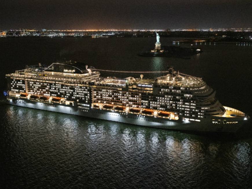 New York dà il benvenuto a MSC Meraviglia