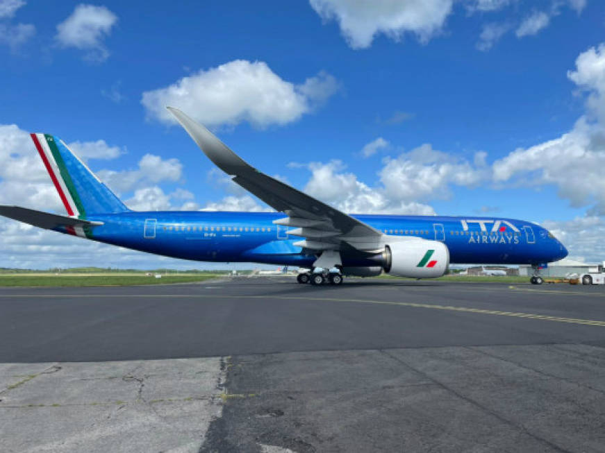 Ita Airways, arriva in flotta il primo A350