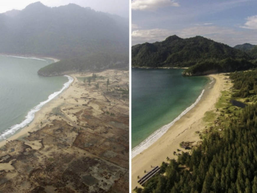 Tsunami in Thailandia: il confronto tra le immagini del 2004 e del 2014