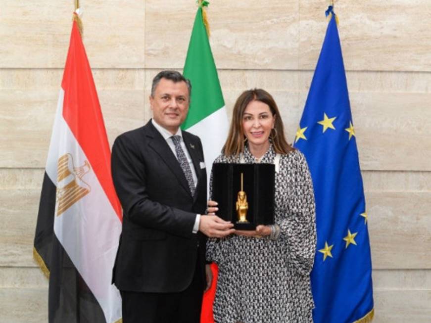 Daniela Santanchè incontra il ministro del turismo egiziano