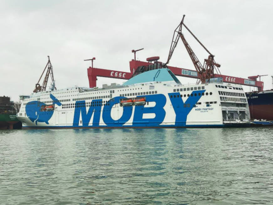 Moby Fantasy: prende il largo il traghetto passeggeri più grande al mondo