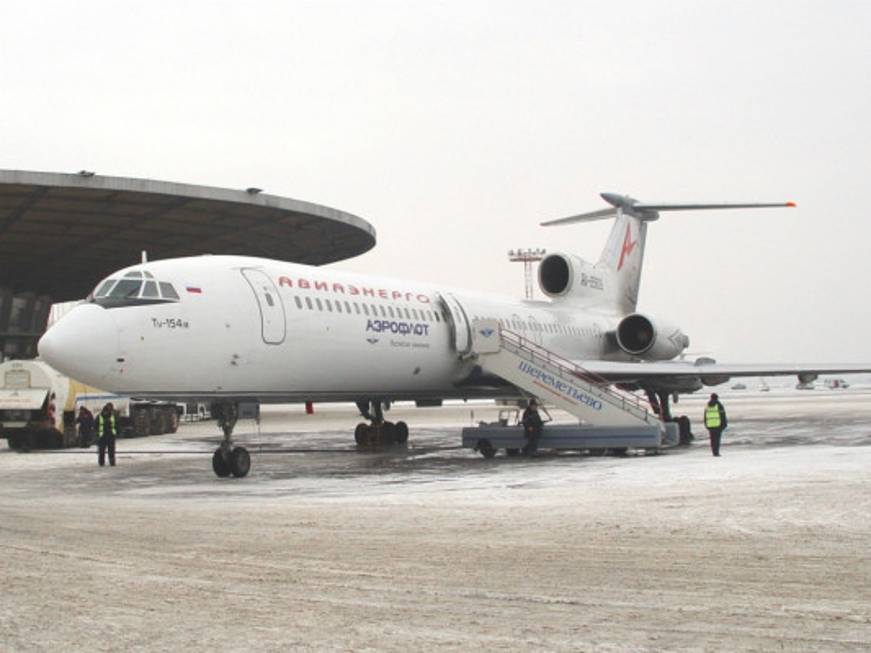 Il Tupolev va in pensione: addio al Tu 154