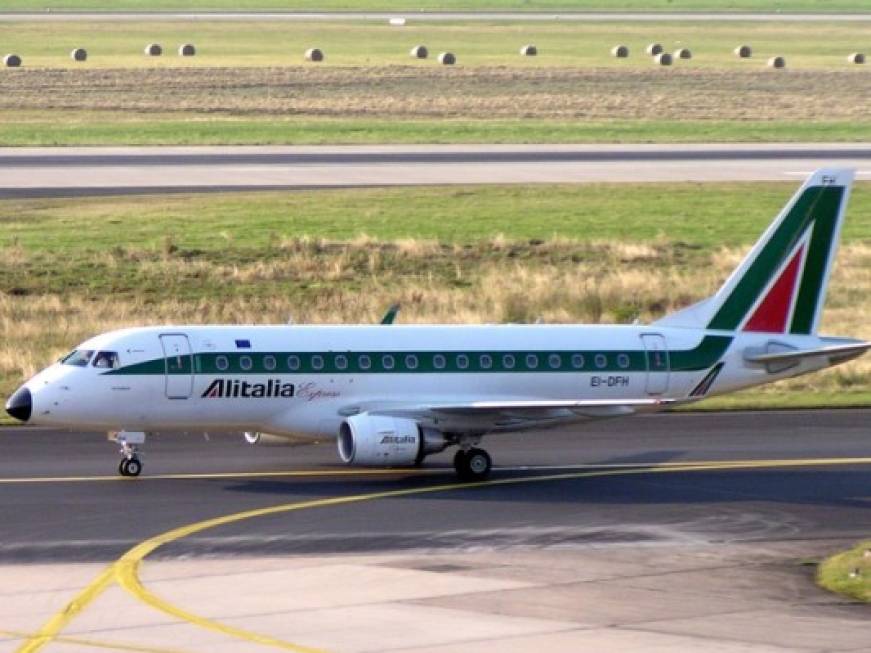 Alitalia, a settembre il record del load factor