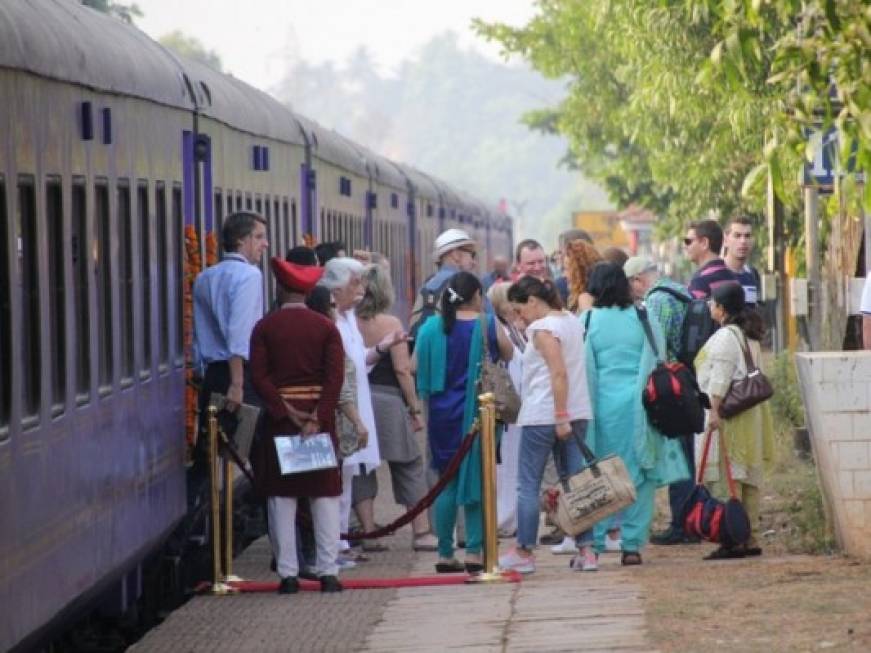 Deccan Odissey, il lusso corre sul treno