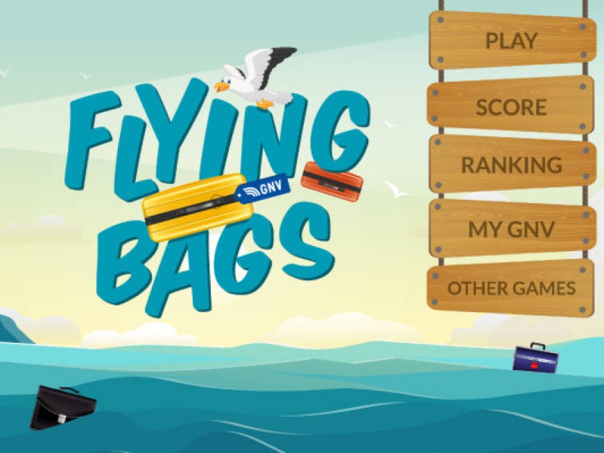 Arriva &amp;#39;Flying Bags&amp;#39;, il nuovo gioco firmato Gnv