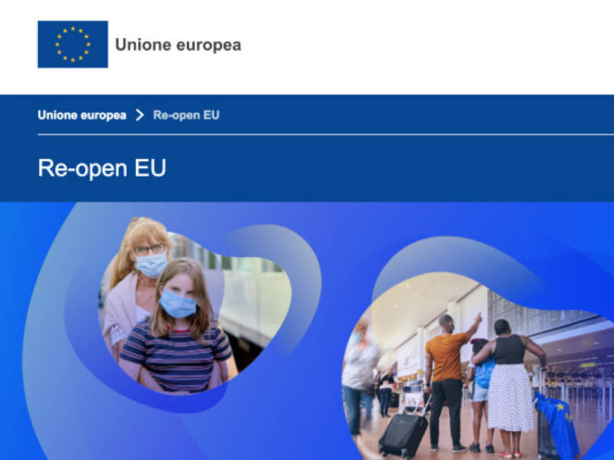 Debutta Re-open Eu,la mappa interattiva per gli aggiornamenti sui viaggi in Europa