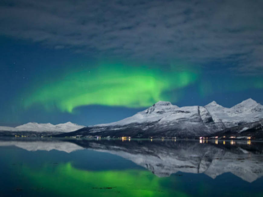 A caccia di aurore boreali con l&amp;#39;applicazione di Visit Norway