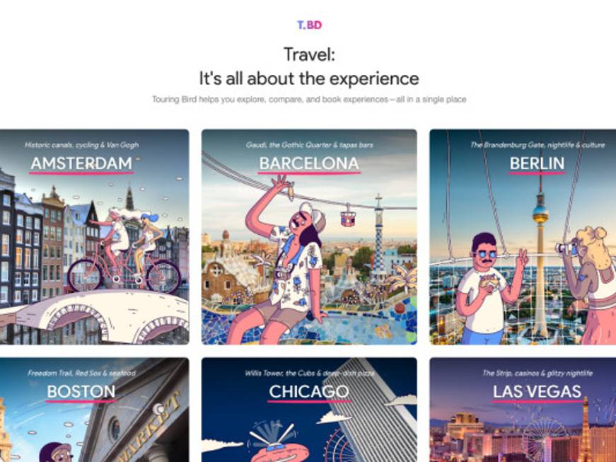 Touring Bird, nasce la piattaforma di esperienze firmata Google