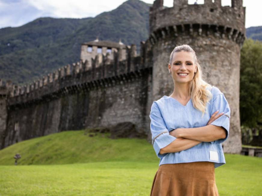 Michelle Hunziker svela la Svizzera ‘sostenibile’ agli italiani