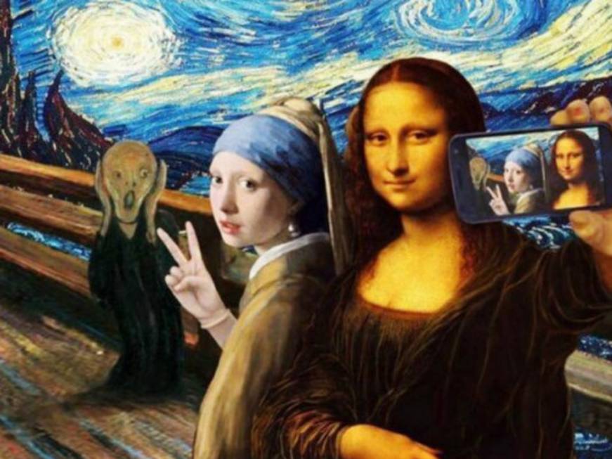 #MuseumSelfieDay, sui social è il giorno degli autoscatti al museo