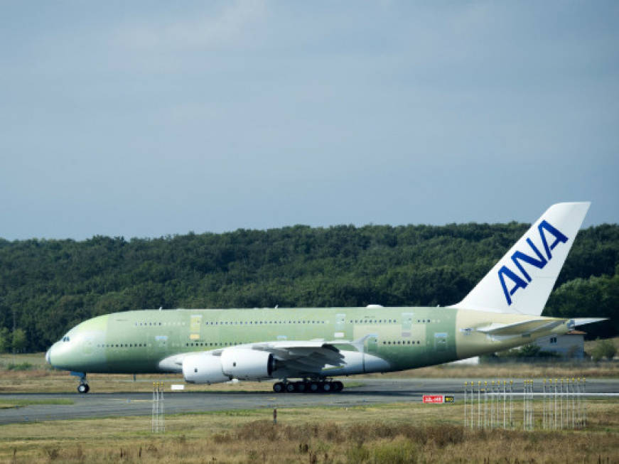 Ana, volo inaugurale per il primo A380