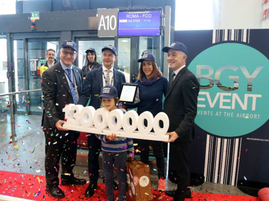 Il traguardo di Milano Bergamo: 13 milioni di passeggeri