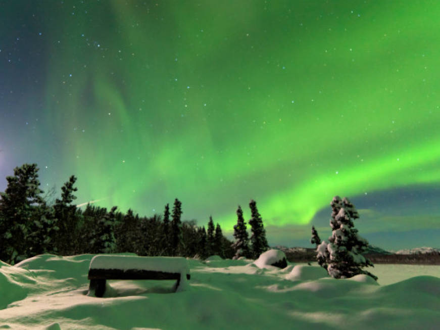 In Norvegia l'aurora boreale 'perfetta' è a Fleinvaer, l'isola degli artisti