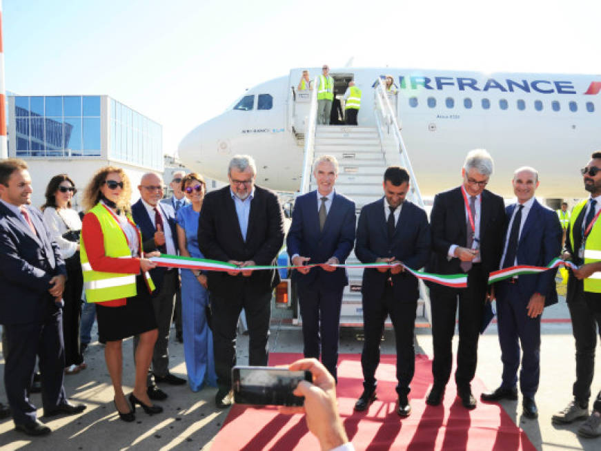 Air France torna a Bari con il collegamento su Parigi