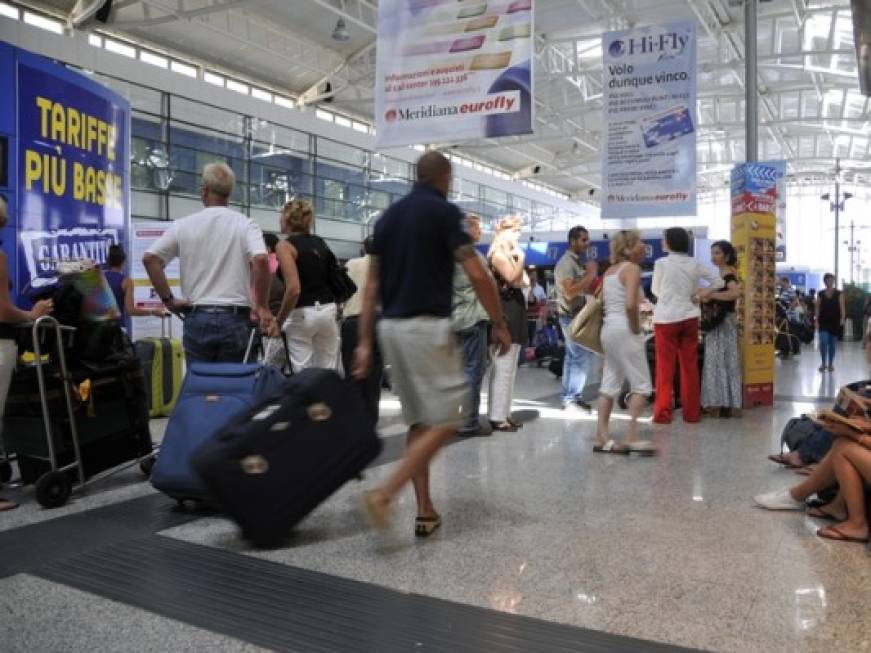 Frena la crescita del traffico aeroportuale in Italia