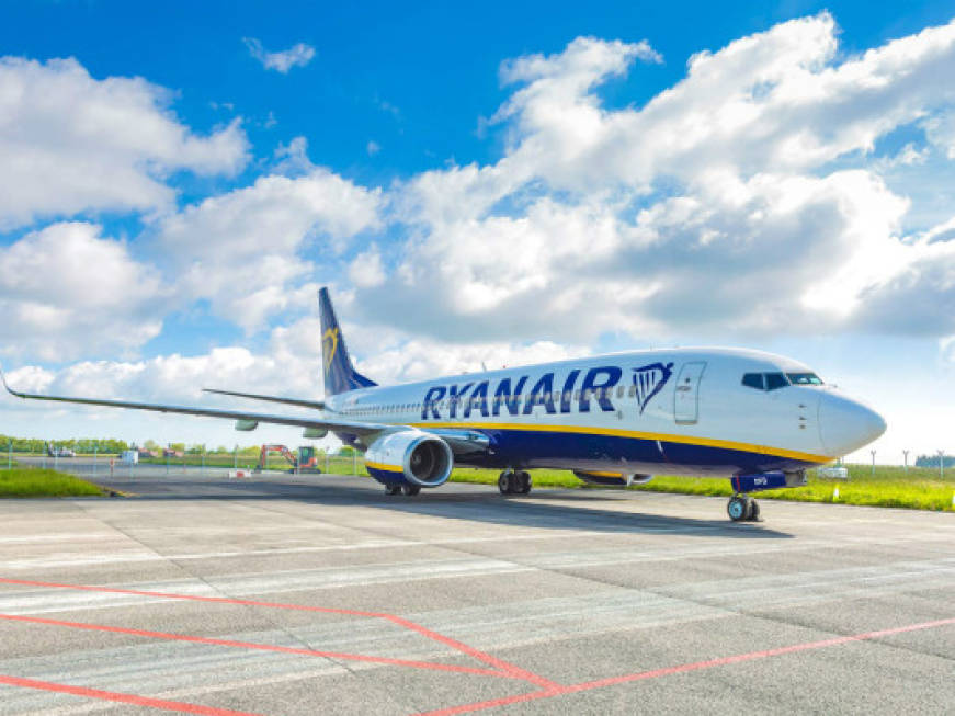 Ryanair, cinque rotte per l'estate da Trieste