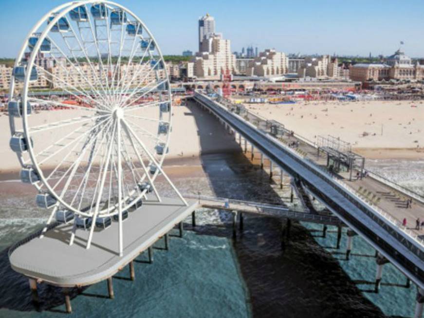 Olanda: apre a Scheveningen la prima ruota panoramica sul mare