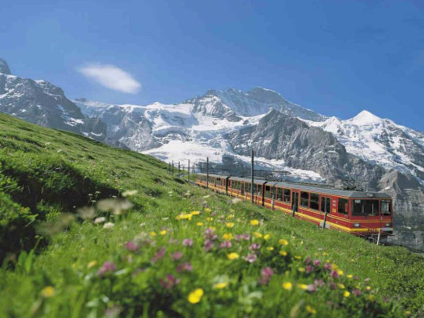 Il treno in versione leisure, l&amp;#39;emblema della Svizzera
