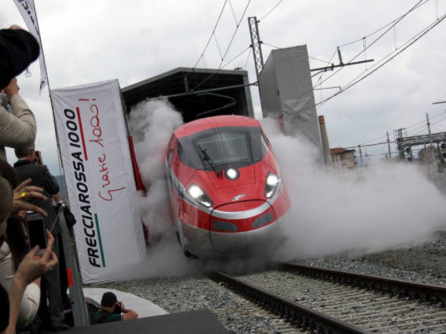 Le prime immagini del Frecciarossa 1000 di Trenitalia su Youtube