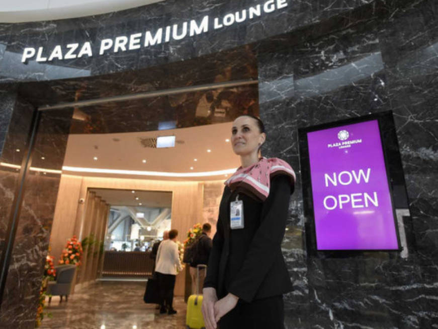 Fiumicino: riapre la Plaza Premium Lounge del Terminal 3