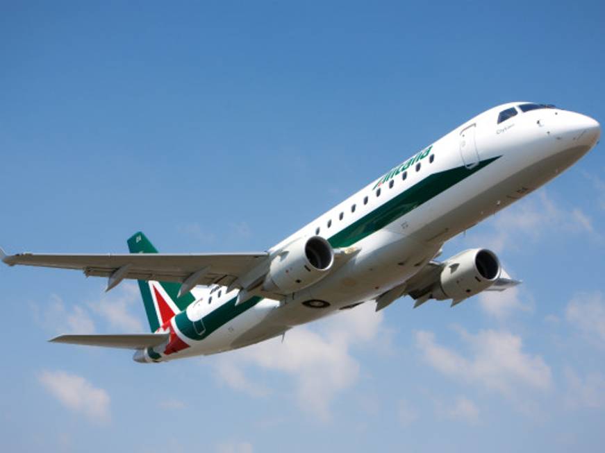 Due nuovi Embraer nella flotta Alitalia