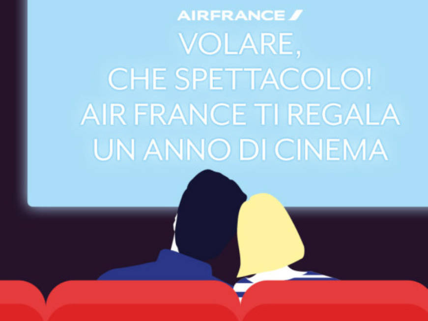 Un anno al cinema gratis con il contest di Air France
