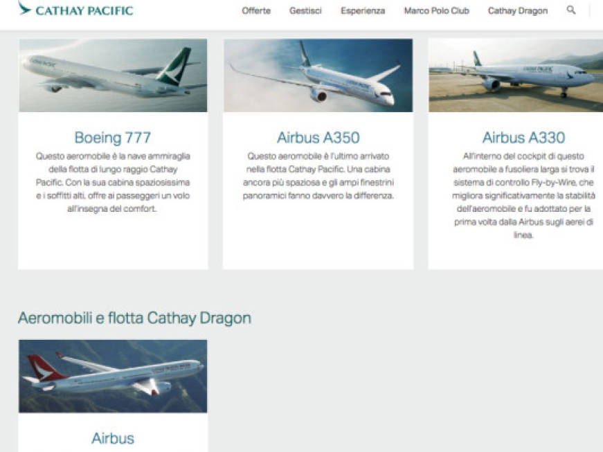 Un futuro cineseper Cathay Pacific: sul vettore le mani di Air China