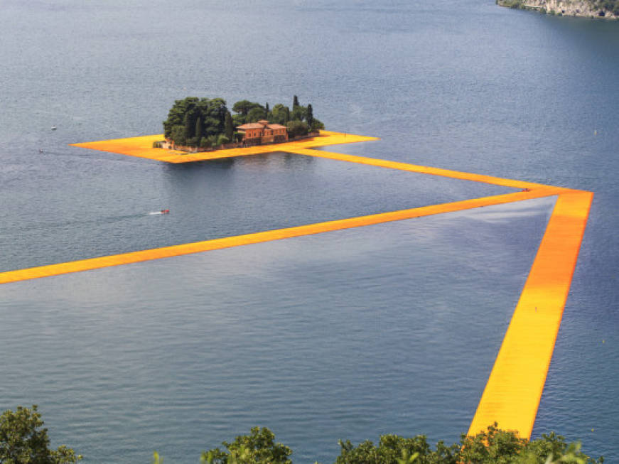 The Floating Piers in timelapse, su Youtube i video di inLombardia