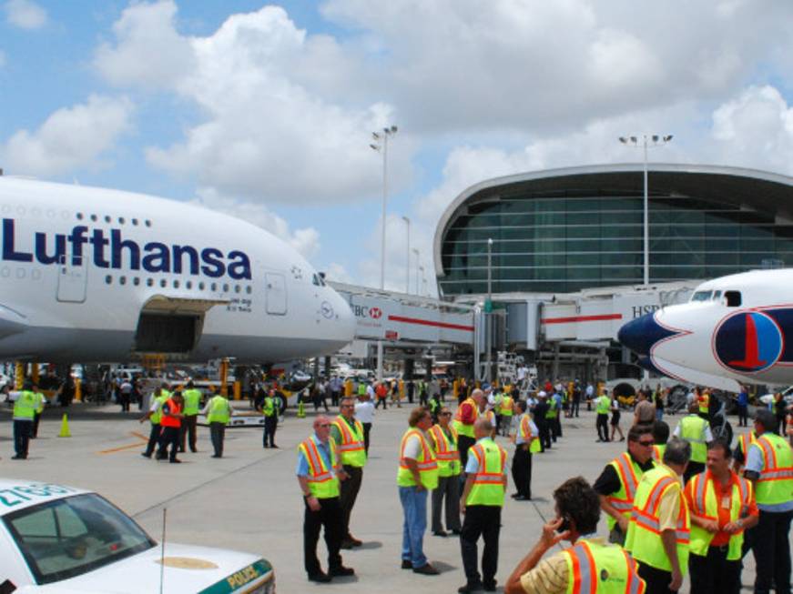 Caos nei cieliFermi 900 voli di Lufthansa
