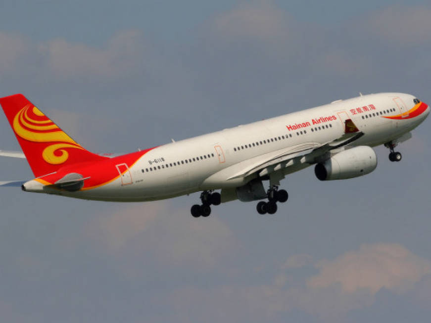Hainan Airlines estende il Roma-Chongqing fino ad Haikou
