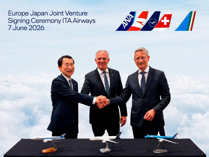 Ita entra nella joint venture Europa Giappone con Ana e Lufthansa Group