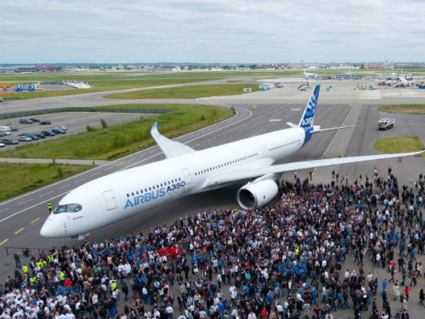 Airbus, A350 pronto al debutto