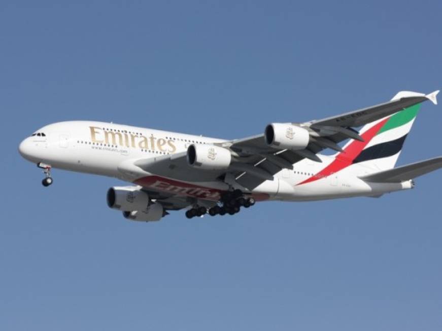 L&amp;#39;A380 di Emirates servirà la Milano-New York da giugno