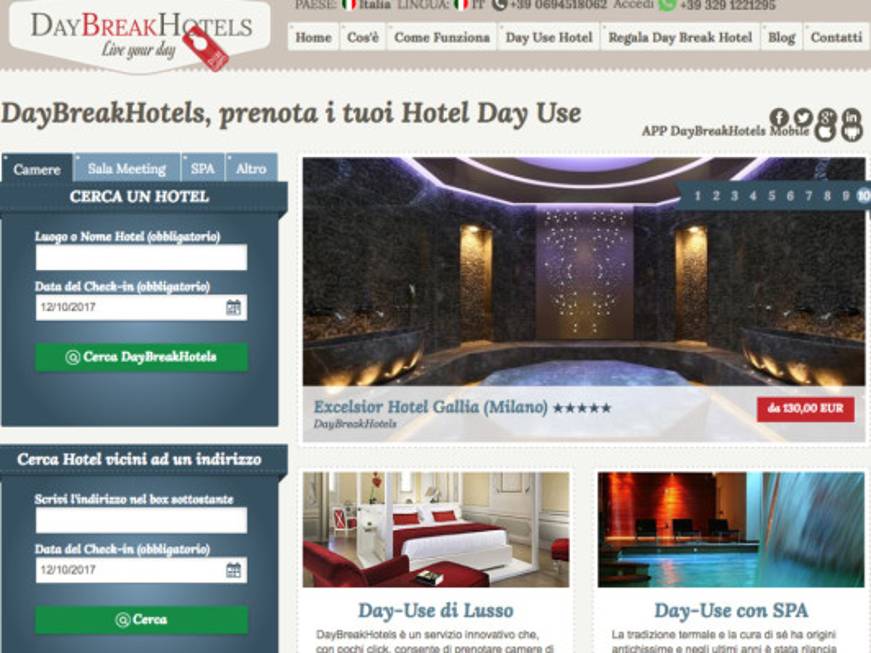 DayBreakHotels: anche l&amp;#39;extralusso diventa accessibile